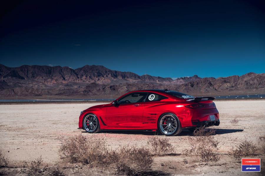 Infiniti Q60 Stillen on Vossen Wheels (VWS-1) 2017 года  (фото 3 из 11)